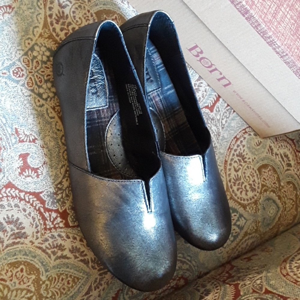 Silver BORN Flats